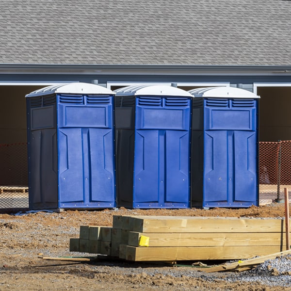 how do i determine the correct number of portable toilets necessary for my event in Lyndhurst